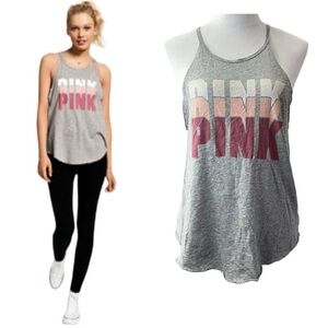 Victoria Secret Pink Small ladies racer back tank top